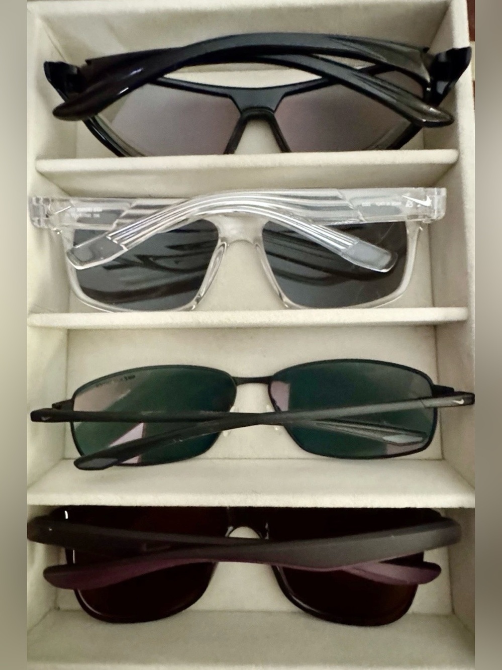 Nike Sunglasses Collection Bundle 4 Pair Aero Swift FLO Cruiser Fashion + Case - Picture 3 of 16